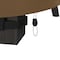 Pure Garden Outdoor Couch Cover - 76x33in Heavy-Duty 600D Polyester Canvas with UV 50+ and Waterproof Backing 50-LG1305 - alternate 7